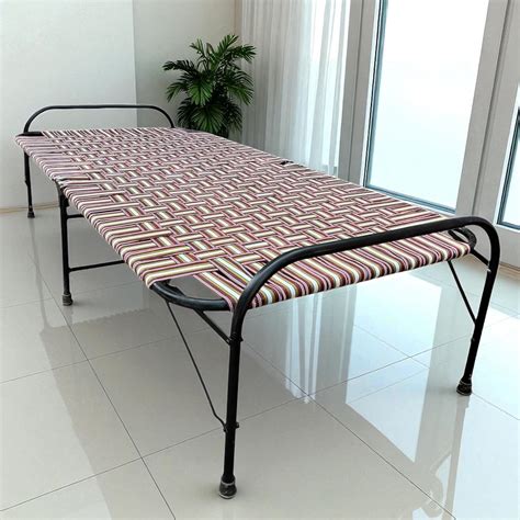 NATTNAK WE TRULY CARES Single Folding Bed Cot 36x72 Inch|Heavy-Duty ...