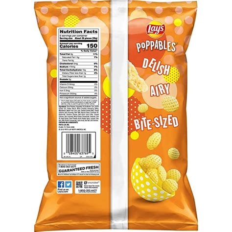 Buy Lays Poppables Sea Salt & Lays Poppables White Cheddar Perfectly ...