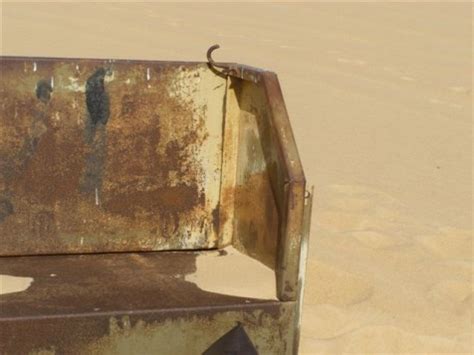 WW2 time warp: Long Range Desert Group vehicle abandoned in the desert ...