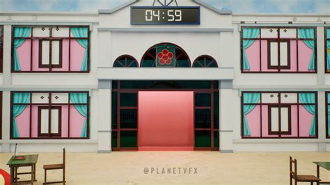 3D model Squid Game Six Legged Pentathlon Game Level VR / AR / low-poly ...