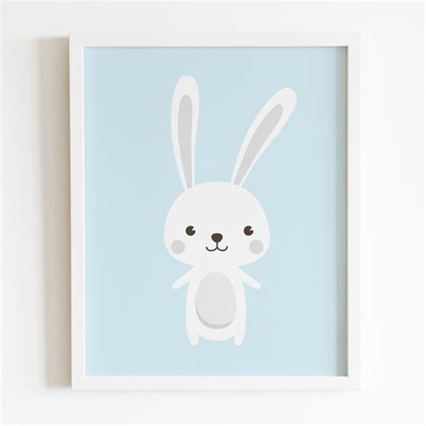Baby Animal Frames Blue Set | The Tiny Trove