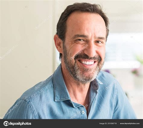 Happy Middle Aged Man
