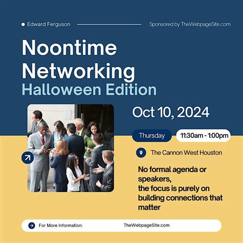 H-Town Handshakes Noontime Networking: Business, Sales & Entrepreneur ...