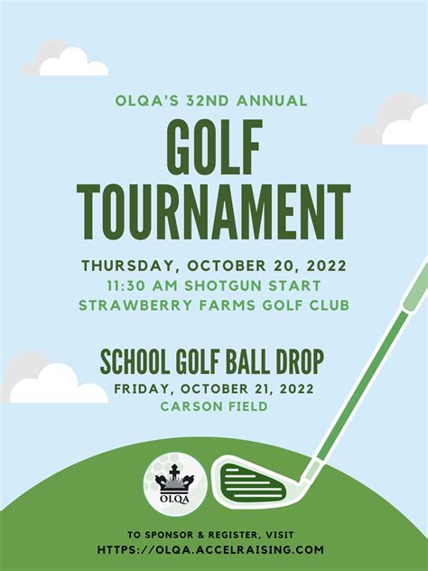 Golf Tournament – Support OLQA – Our Lady Queen of Angels School