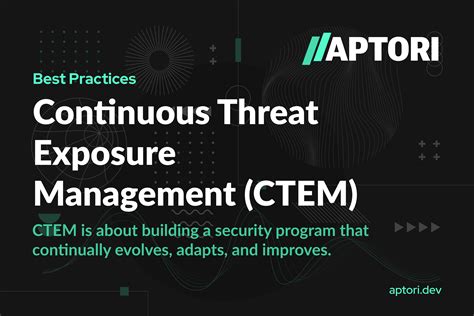 Best practices for implementing Continuous Threat Exposure Management (CTEM)