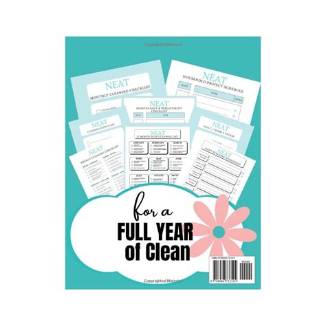 NEAT Cleaning Schedules and Checklists: 12 Months of | Ubuy India