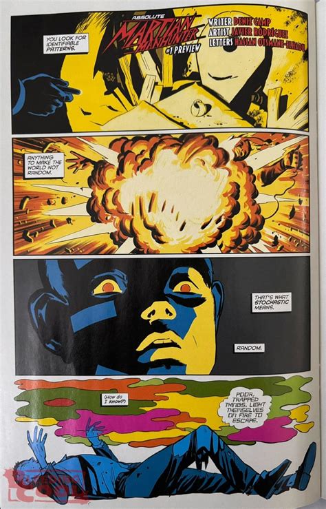 Four Pages From Absolute Martian Manhunter #1