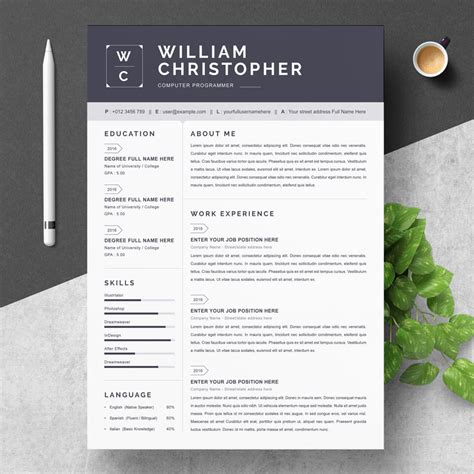 Computer Programmer Resume 的图像结果