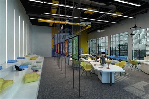 70万元办公空间800平米装修案例_效果图 - 800平米以上办公室设计 - 设计本