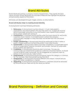 Marketing Management-BBA-II Notes - Lecture Notes On Marketing ...