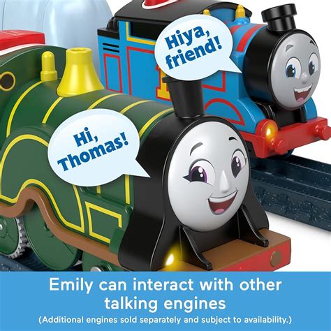 THOMAS & FRIENDS Thomas & Friends Motorized Toy Train Talking Emily ...