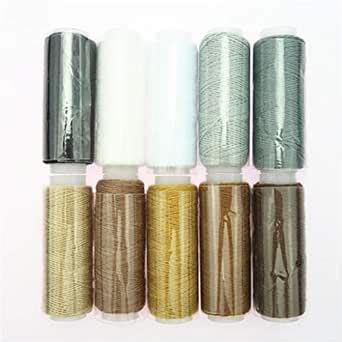 FOGHORN 10Pcs Mixed Colors Polyester Spool Sewing Thread For Hand ...