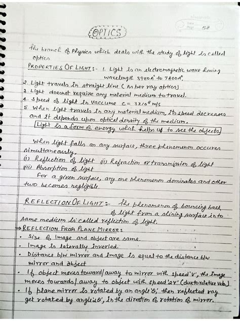 Image result for Ray Optics Class 12th