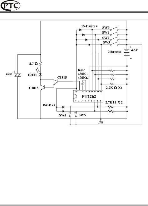 PT2262 Datasheet by Adafruit Industries LLC | Digi-Key Electronics