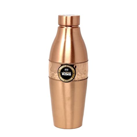 Mr.Copper King Copper Bottle For Water, 100% Pure Anti Rust Anti ...