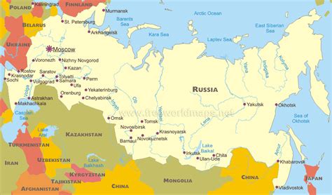 Image result for Russia Map