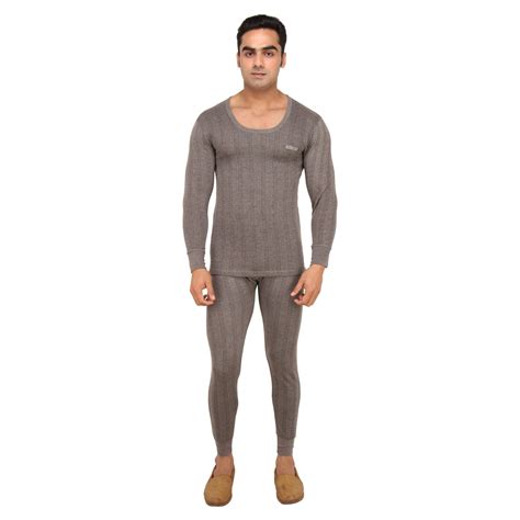 Buy Lux Inferno Men's Thermal Set- Weightless & Slim Fit to body Top ...