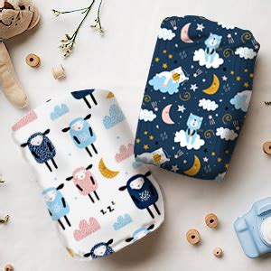 Buy A Baby Cherry Fitted Crib Sheet 100% Organic Jersey Cotton 125 ...