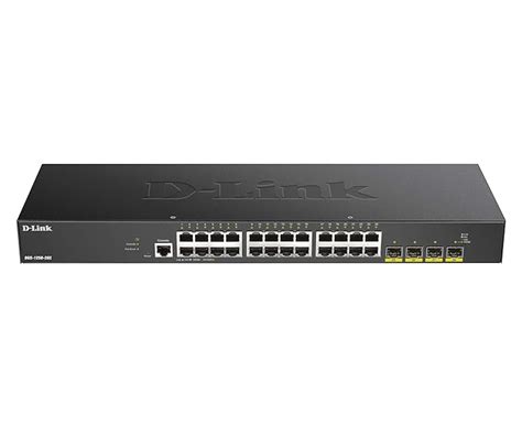 D-Link DGS-1250-28X 28 Port Smart Managed Gigabit Layer 2 Switch with 4 ...