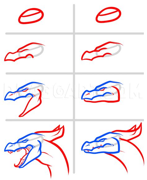 How To Draw A Fire Breathing Dragon, Dragons Breathing Fire, Drawing ...