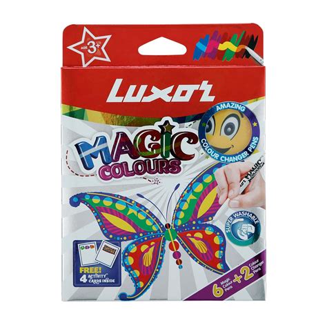 Luxor Magic color Pen (6+2 Pieces): Amazon.in: Office Products