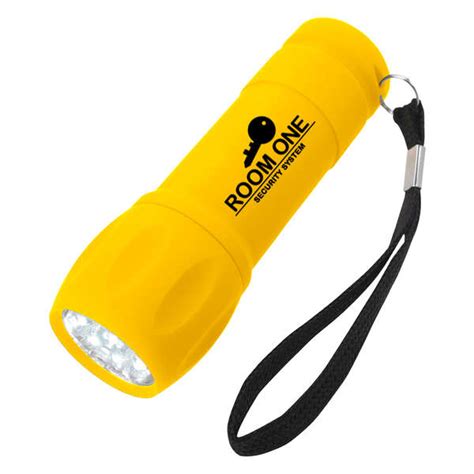 Order Custom Rubberized Torch Light With Strap Online