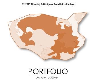 Planning and Design of Road on Idar Hill | CEPT - Portfolio
