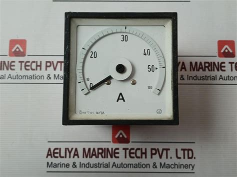 Ime 0-50/100 A Analog Ammeter – Aeliya Marine