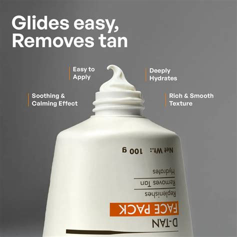 D-Tan Face Pack | Get Tan-Free and Brighter Skin Instantly – Ozone ...