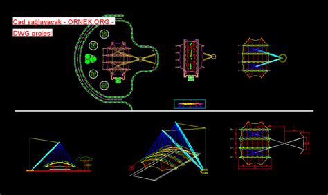 Proje Sitesi | Mimari Proje | Örnek Autocad Projeleri