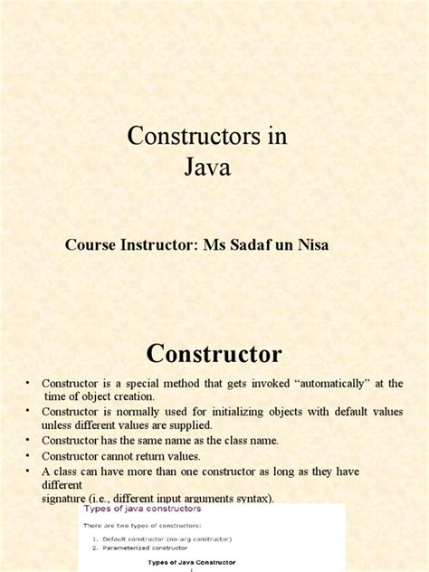 Constructors Examples in Java Using Spectacles 的图像结果