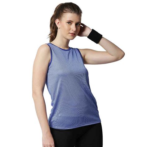 Light Blue Workout Tank Top | Women’s Gym & Yoga Tops | Breathable Dry ...