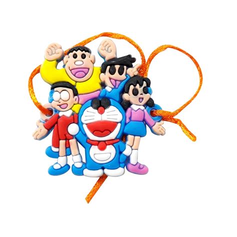Fiestar Rakshabandhan Special Rakhi for Kids with Doremon, Set of 1 ...