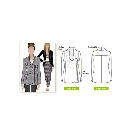 Buy Style Arc Sewing Pattern - Marie Jacket (Sizes 04-16) - Click for ...