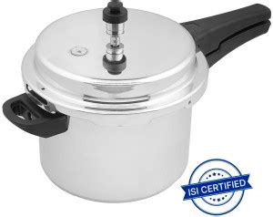 Kreme PC AL 5L IB PR 5 L Outer Lid Induction Bottom Pressure Cooker ...
