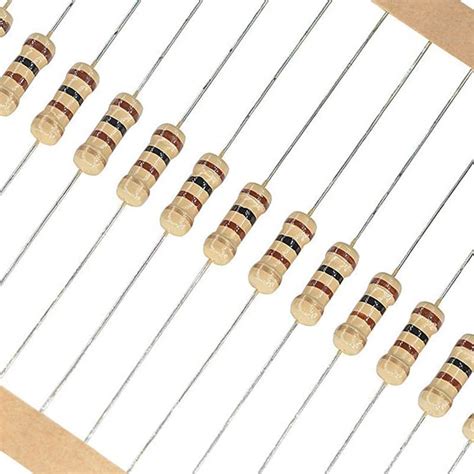 Mejor Precio, 100 Paquete De Resistencias 1k Ohm 1/4W, 49% OFF