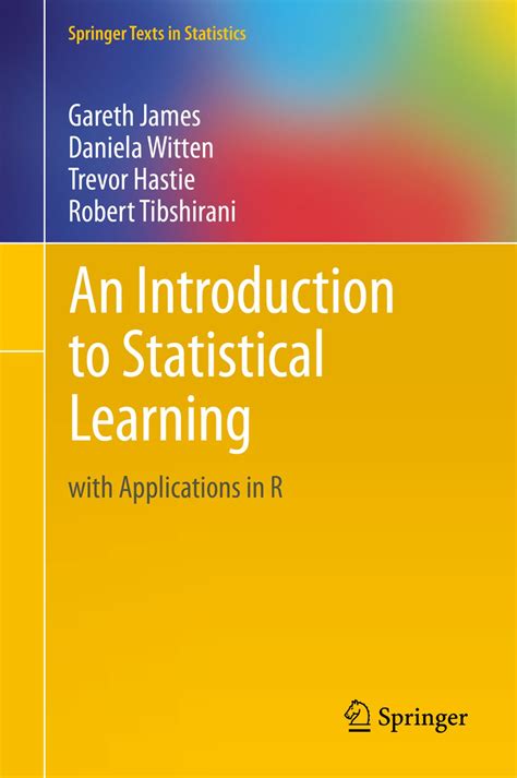 Image result for Introduction Statistical Learning Python