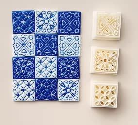 Buy A1 3D Prints Polymer Clay Cutters, Tile Polymer Clay Cutters ...