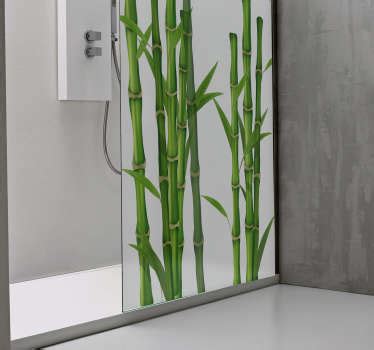 Shower Screen Stickers, decorative shower decals - TenStickers