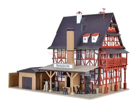 Vollmer - Herrería de pueblo con accesorios, Epoca II, Escala H0, Ref ...