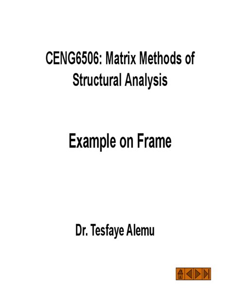 Image result for Frame Structural Analysis Example