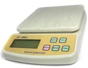 STEPWEIGH Compact Scale With Backlight SF 400A 10 Kg With Battery ...
