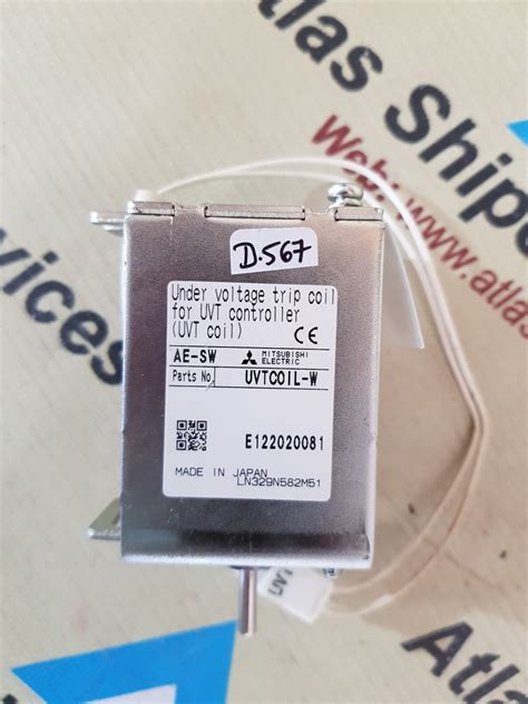 MITSUBISHI AE-SW UNDER VOLTAGE TRIP COIL FOR UVT CONTROLLER – Atlas ...