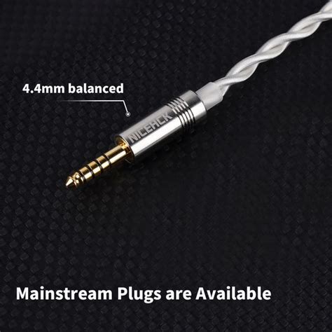 NICEHCK Snowcat 6N Copper & Silver IEM Upgrade Cable | Concept Kart