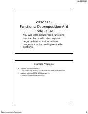 Image result for Decomposition Code Example