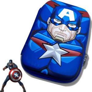 Flipkart.com | AB SQUARE AVENGERS CAPTAIN AMERICA Art EVA Pencil Box ...