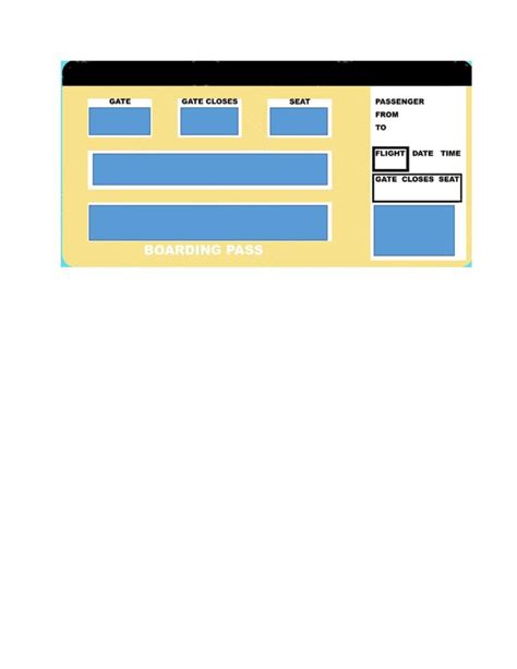 Boarding Pass Example 的图像结果