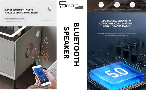 Smart Meble Wood Smart Nightstand With Wireless Charging, Night Stand ...