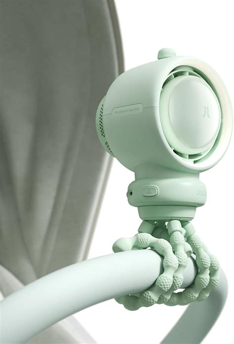 JISULIFE Baby Stroller Fan Portable, Large Battery India | Ubuy