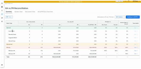 GSTR6A vs PR Reconciliation Guide | Product Help and Support